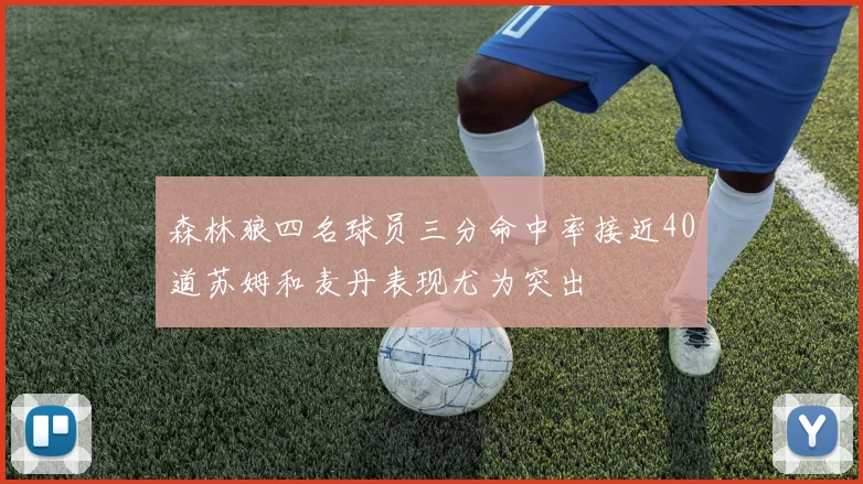 森林狼四名球员三分命中率接近40道苏姆和麦丹表现尤为突出